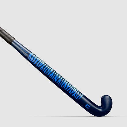 GRINT TIGRISE field hockey stick in deep blue navy with silver twill