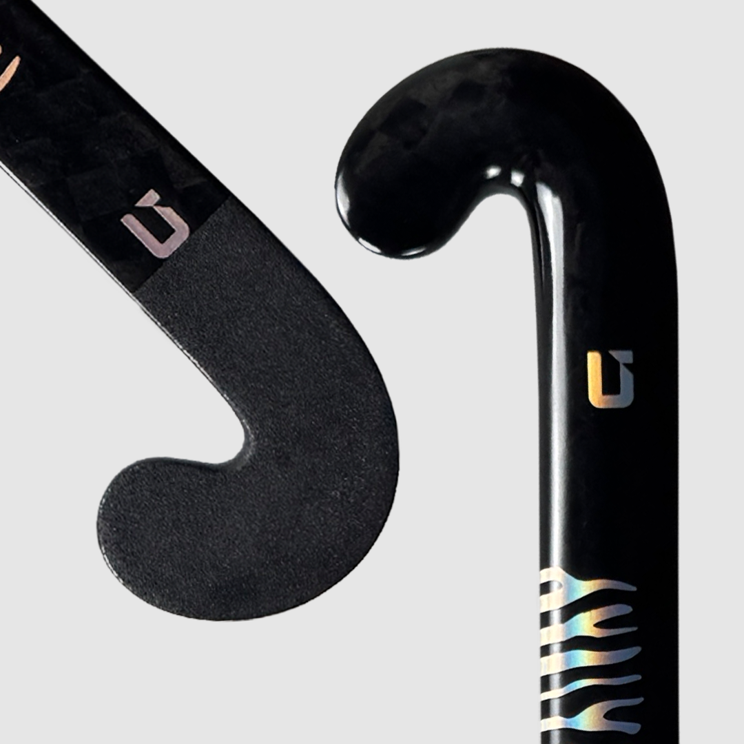 GRINT TIGRISE PRO field hockey stick in kevlar holographic silver