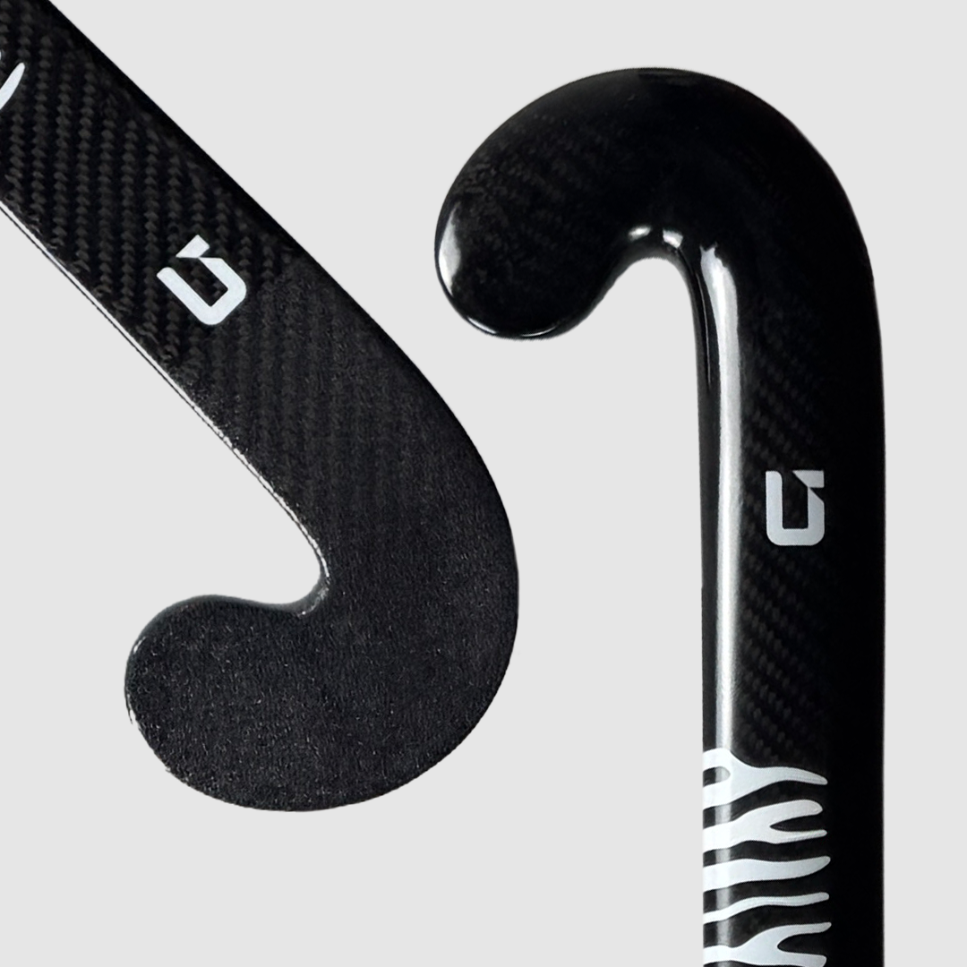 GRINT TIGRISE PRO field hockey stick in black and white