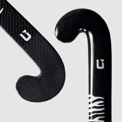 GRINT TIGRISE PRO field hockey stick in black and white