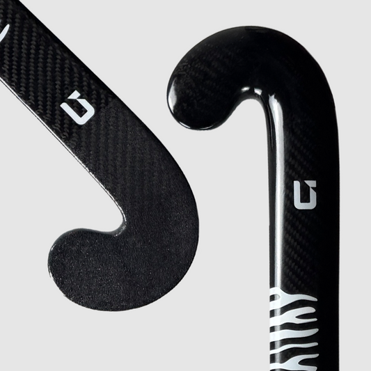 GRINT TIGRISE PRO field hockey stick in black and white