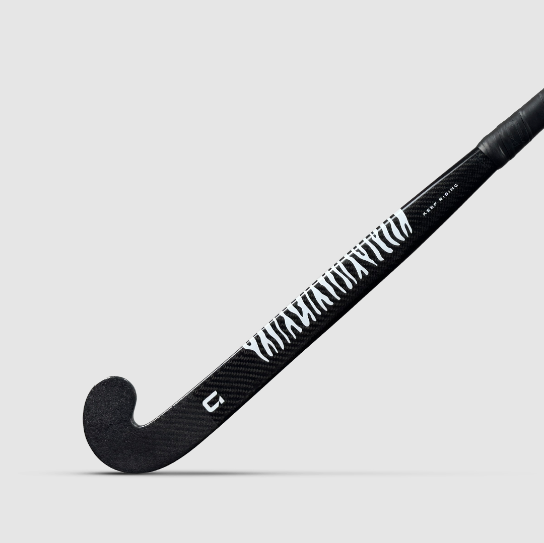 GRINT TIGRISE PRO field hockey stick in black and white